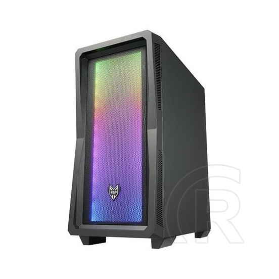 FSP CMT212A RGB (ATX, ablakos, fekete)