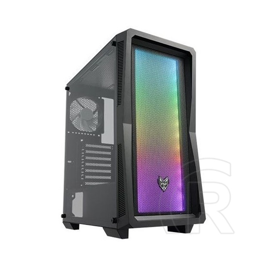 FSP CMT212A RGB (ATX, ablakos, fekete)