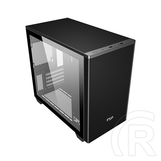 FSP CST360 B (mATX, ablakos, fekete)