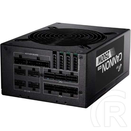 FSP Cannon Pro 2500 tápegység (2500 W, 80+ Platinum, ATX 3.1, moduláris, fekete)