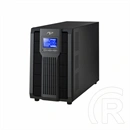 FSP Champ 2000VA online szünetmentes (1800W, LCD, menedzselhető, USB, RS-232, 4× C13 aljzat)