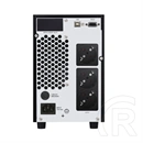 FSP Champ 2000VA online szünetmentes (1800W, LCD, menedzselhető, USB, RS-232, 4× C13 aljzat)