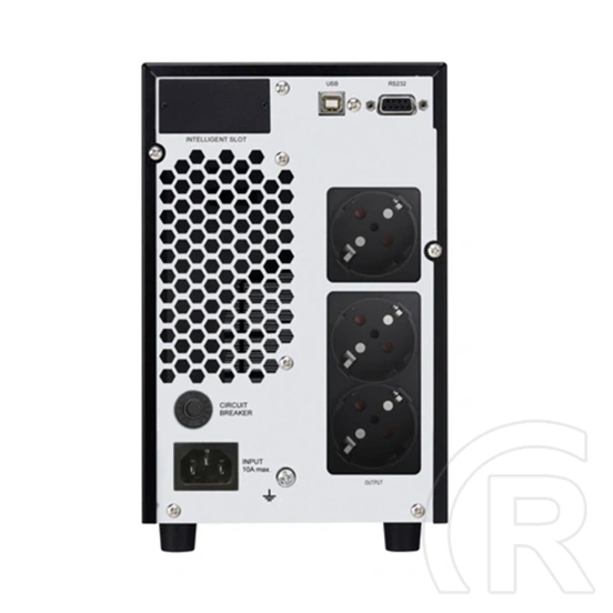 FSP Champ 2000VA online szünetmentes (1800W, LCD, menedzselhető, USB, RS-232, 4× C13 aljzat)