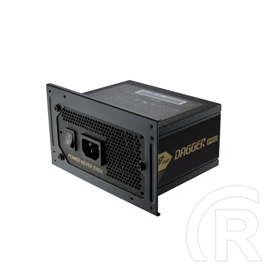 FSP Dagger Pro 850 tápegység (850W, 80+ Gold, SFX, ATX 3.0, teljesen moduláris, aktív PFC, fekete)