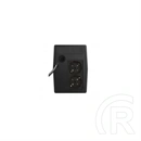 FSP FP 600VA szünetmentes tápegység (600VA/360W, LED, 2x szünetmentes aljzat, 2x CEE7 aljzat)