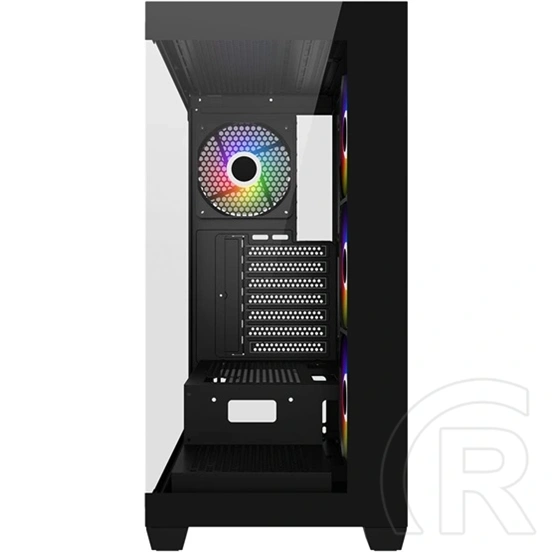 FSP M340-BA (midi torony, ATX, ablakos, fehér)
