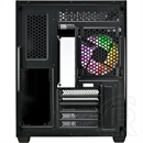 FSP S380 (midi torony, ATX, ablakos, fekete)