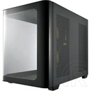 FSP S380 (midi torony, ATX, ablakos, fekete)