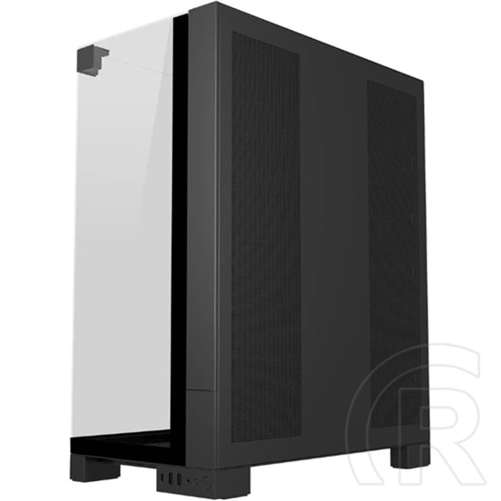 FSP Ultra U691-BP (ATX torony, előlapi csatlakozók: USB 3.0 x2, USB Type-C, HD Audio, 120 mm ventilátor, ARGB)