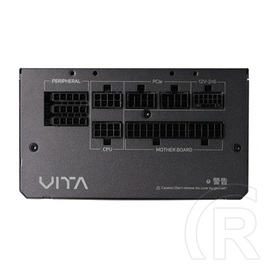 FSP VITA GM 750 tápegység (750 W, 80+ Gold, ATX, fekete)