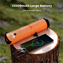 Flextail Evo Lantern teleszkópos LED lámpa 12 000 mAh power bank funkcióval