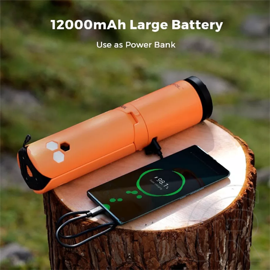 Flextail Evo Lantern teleszkópos LED lámpa 12 000 mAh power bank funkcióval