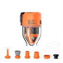 Flextail MAX Pump 3 Hordozható elektromos pumpa LED lámpával (7,215Wh, 500L/perc, narancssárga)