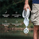 Flextail MAX Shower Hordozható, újratölthető kültéri zuhany, 3,0L/perc vízáramlással