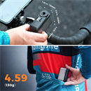 Flextail Tiny Bike Pump Pro Hordozható elektromos kerékpárpumpa LED kijelzővel (450mAh, 120 PSI)
