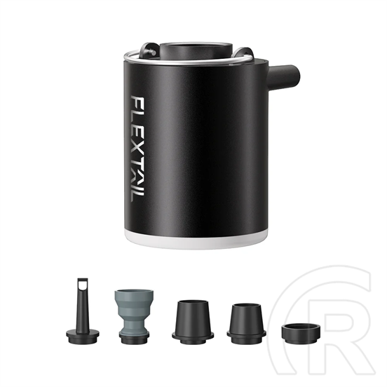 Flextail Tiny Pump X Kompakt 3 az 1-ben tölhető kempingpumpa (800 mAh, 180 l/perc, fekete)