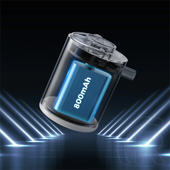 Flextail Tiny Pump X Kompakt 3 az 1-ben tölhető kempingpumpa (800 mAh, 180 l/perc, fekete)