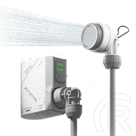 Flextail Tiny Shower Ultrakönnyű hordozható zuhany 2,5L/perc vízáramlással