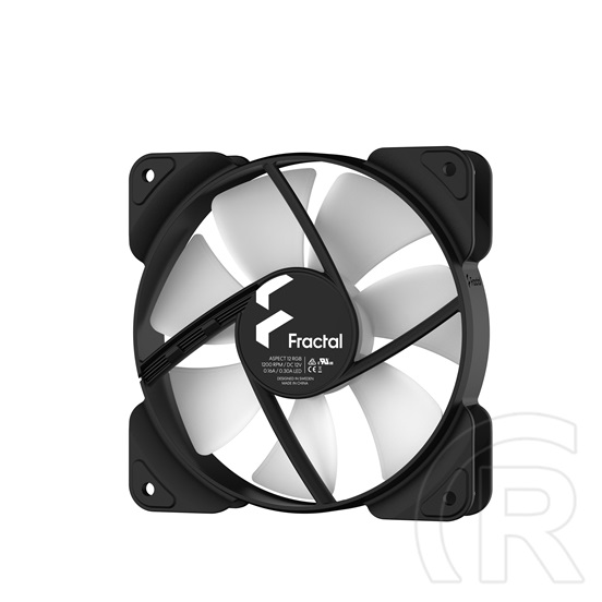 Fractal Design Aspect 12 hűtő ventilátor (3x120mm, RGB, Fekete)