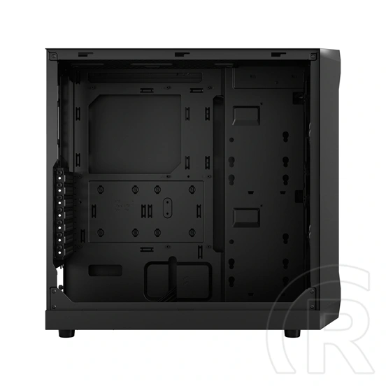 Fractal Design Focus 2 Black Solid ház (ATX, fekete)