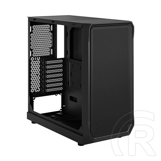 Fractal Design Focus 2 Black Solid ház (ATX, fekete)