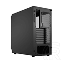 Fractal Design Focus 2 Black TG Clear Tint (MicroATX, Ablakos, fekete)