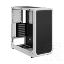 Fractal Design Focus 2 RGB White TG Clear Tint ház (ATX, ablakos, fehér)