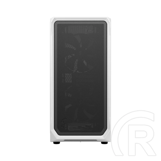 Fractal Design Focus 2 RGB White TG Clear Tint ház (ATX, ablakos, fehér)
