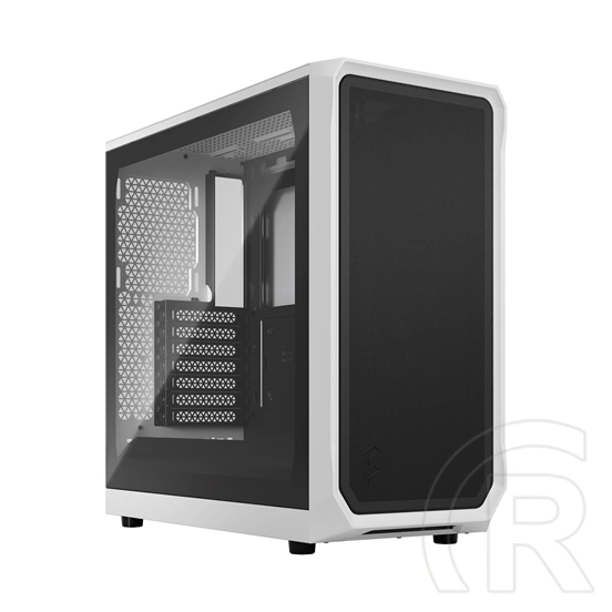 Fractal Design Focus 2 RGB White TG Clear Tint ház (ATX, ablakos, fehér)