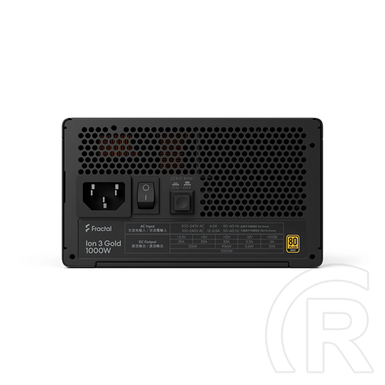 Fractal Design Ion 3 Gold tápegység (1000 W, 80+ Gold, ATX)