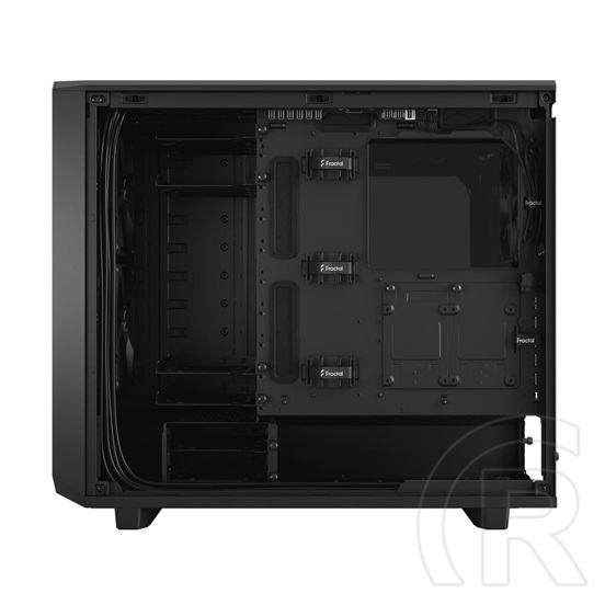 Fractal Design Meshify 2 Dark (E-ATX, ablakos, fekete)
