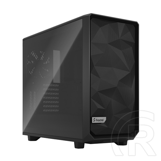 Fractal Design Meshify 2 Light (E-ATX, ablakos, fekete)