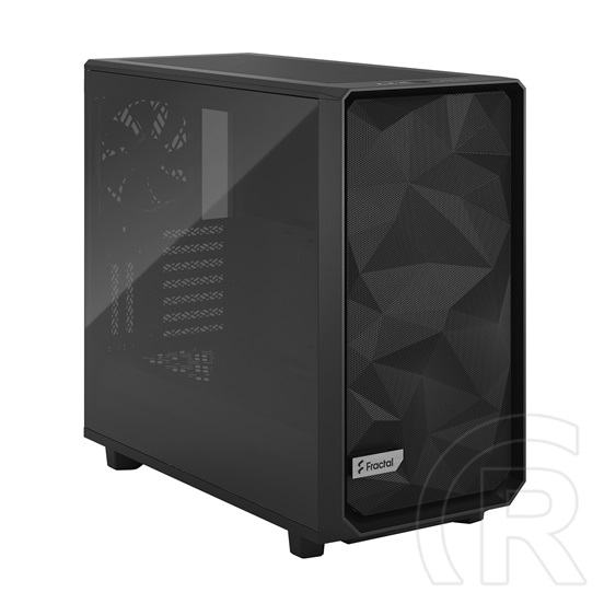 Fractal Design Meshify 2 Light (E-ATX, ablakos, fekete)