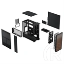 Fractal Design North Charcoal Black TGD ház (ATX, ablakos, fekete)