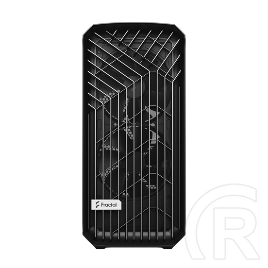 Fractal Design Torrent (E-ATX, ablakos, világos fekete)