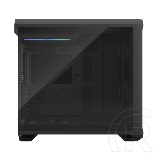 Fractal Design Torrent (E-ATX, ablakos, világos fekete)