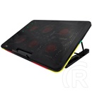 Froggiex notebook hűtőpad és telefontartó (HyperCooling, modell FX-PC-P2-R)