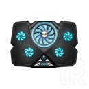 Froggiex notebook hűtőpad és telefontartó (NitroCooling, FX-PC-P1-BL)