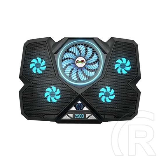 Froggiex notebook hűtőpad és telefontartó (NitroCooling, FX-PC-P1-BL)