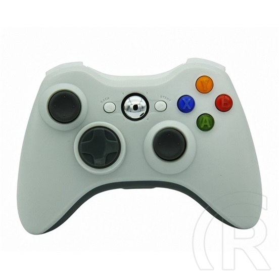 Froggiex vezeték nélküli kontroller + adapter (Xbox 360/PC kompatibilis, fehér)