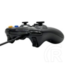 Froggiex vezetékes kontroller (Xbox 360, PC kompatibilis, fekete)