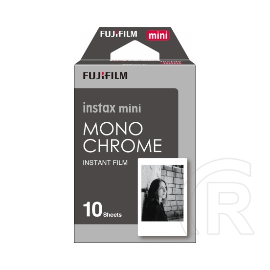 Fujifilm Instax Mini Film monokróm fotópapír (10 lap, fényes)