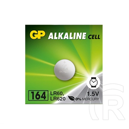 GP gombelem (164, 1.5v, lítium) 1db/csomag