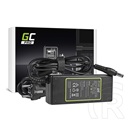 GREEN CELL PRO töltő és AC adapter (19V / 4,74A, 90W, Asus A52 K50IJ K52 K52F K52J K53S K53SV X52 X52J X53S X53U) FEKETE