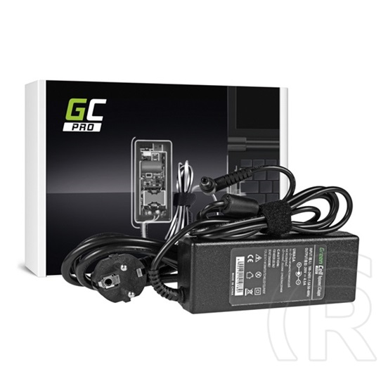 GREEN CELL PRO töltő és AC adapter (20V / 4,5A, 90W, Lenovo B570 G550 G570 G575 G770 G780 G580 G585 IdeaPad P580) FEKETE