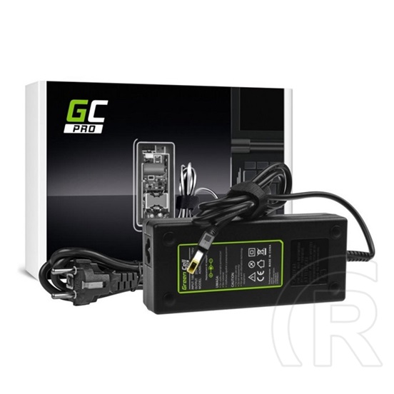 GREEN CELL PRO töltő és AC adapter (20V / 6,75A, 135W, Slim Tip (négyszögletű), Lenovo IdeaPad Gaming L340-15 L3) FEKETE