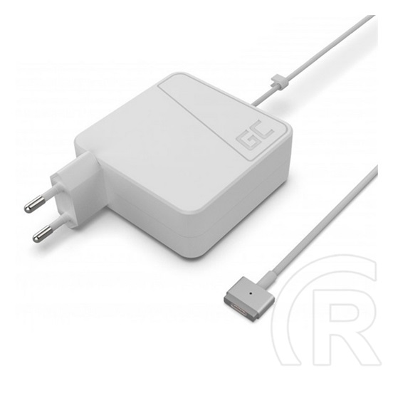 GREEN CELL töltő és AC adapter (16,5V / 3,65A, 60W, Apple MacBook Pro Retina 13 A1425 A1502 (2012 - 2015) 16.5V 3) FEHÉR