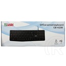 Gaba GB-K208 Office Billentyűzet (HU, USB, fekete)