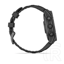 Garmin Fenix E Slate grey steel with Black silicone band