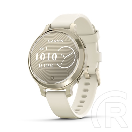 Garmin Lily 2 Active (krémarany, szilikon szíjjal)